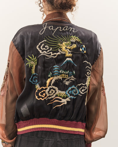 Kapital Sheer Pearl Mosquito Guard 2TONES Vietnam JKT, BLKxBR