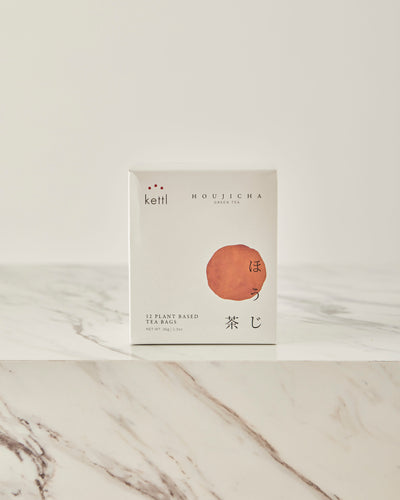 Kettl Houjicha Green Tea Bags Box