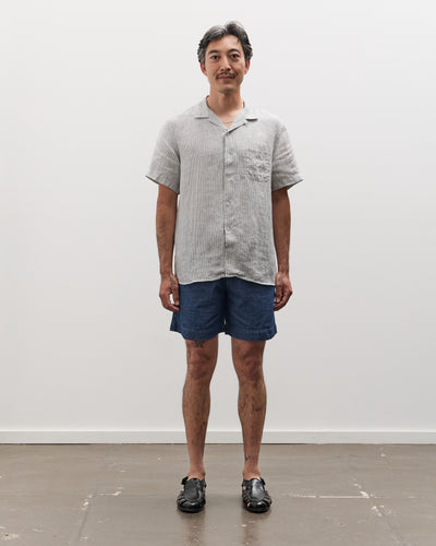 La Paz Silveira Shirt, Smoked Pearl Stripes