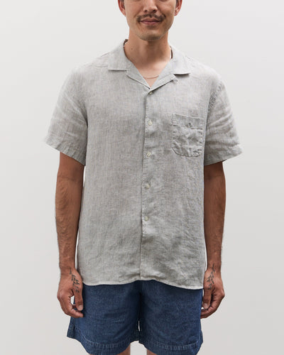 La Paz Silveira Shirt, Smoked Pearl Stripes