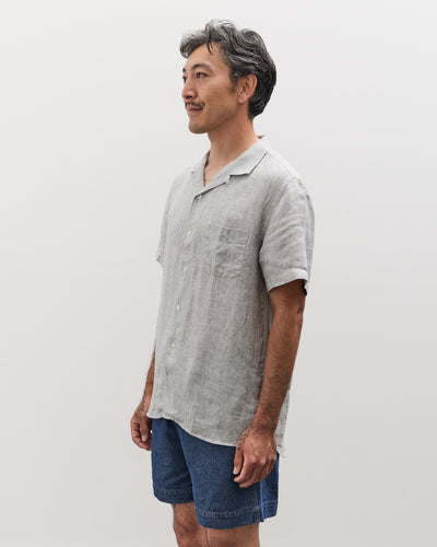 La Paz Silveira Shirt, Smoked Pearl Stripes
