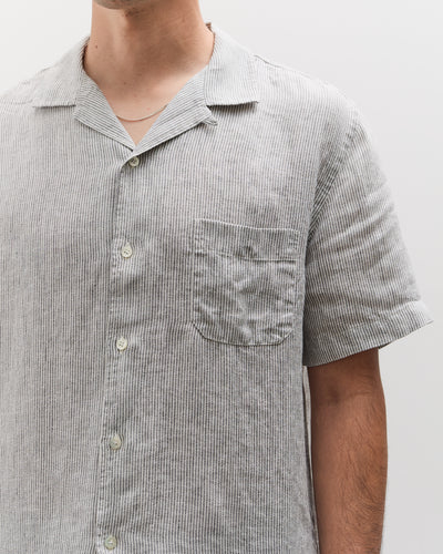 La Paz Silveira Shirt, Smoked Pearl Stripes