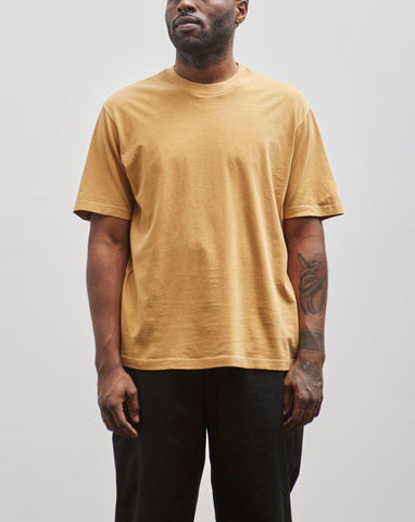 Lady White Athens Tee, Mustard Pigment