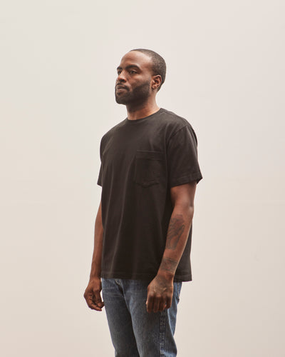 Lady White Co. Balta Pocket T-Shirt, Black