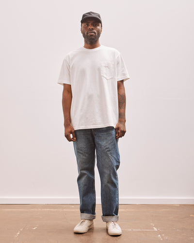 Lady White Co. Balta Pocket T-Shirt, White