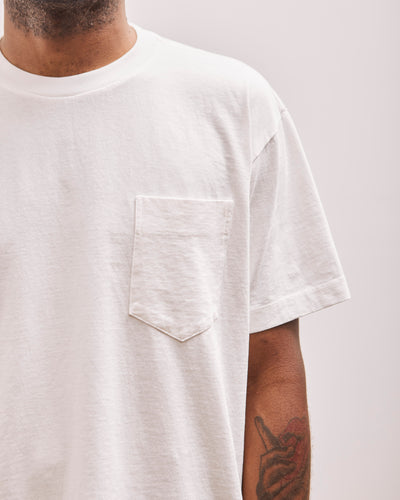 Lady White Co. Balta Pocket T-Shirt, White