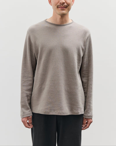 Lady White Double Knit Sweater, Anvil Grey