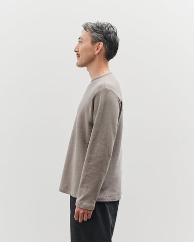 Lady White Double Knit Sweater, Anvil Grey