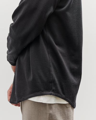 Lady White Co. L/S Jersey Button Down, Black