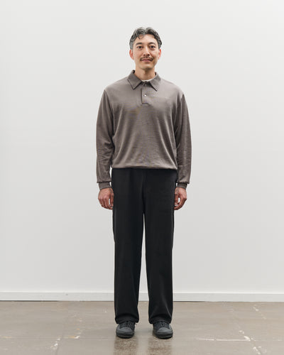 Lady White L/S Richmond Polo, Grey Olive