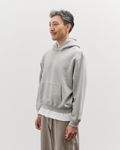 Lady White Mini Hoodie, Heather Grey