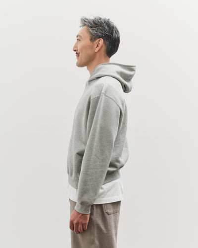 Lady White Mini Hoodie, Heather Grey