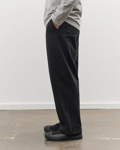 Lady White Belted Jersey Trouser, Black