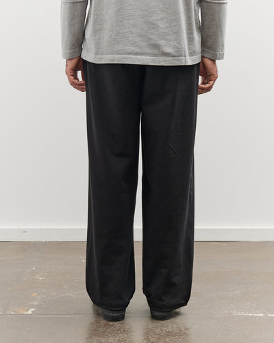 Lady White Belted Jersey Trouser, Black