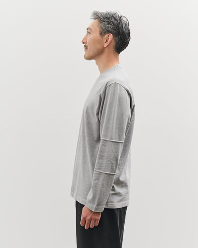 Lady White Tripanel L/S T-Shirt, Pigment Chalk