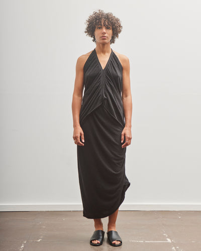 Lauren Manoogian Drape Halter, Black Melange