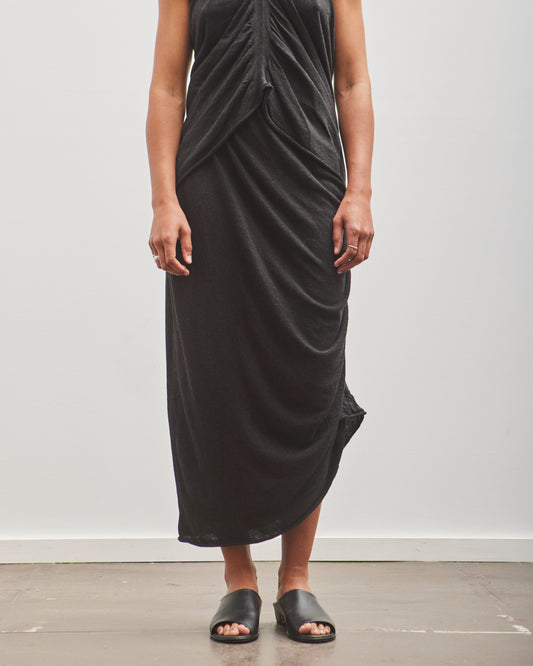 Lauren Manoogian Drape Skirt, Black Melange