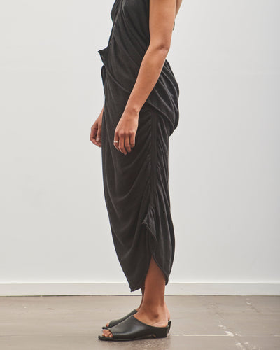Lauren Manoogian Drape Skirt, Black Melange