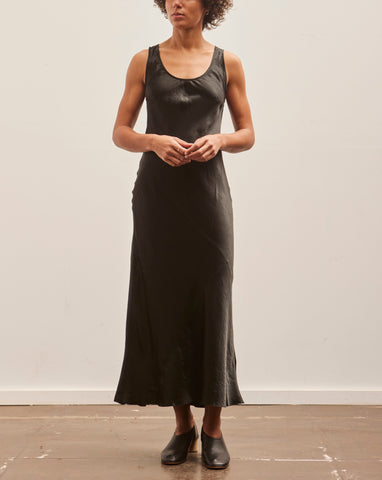 Lauren Manoogian Luster Bias Dress, Black