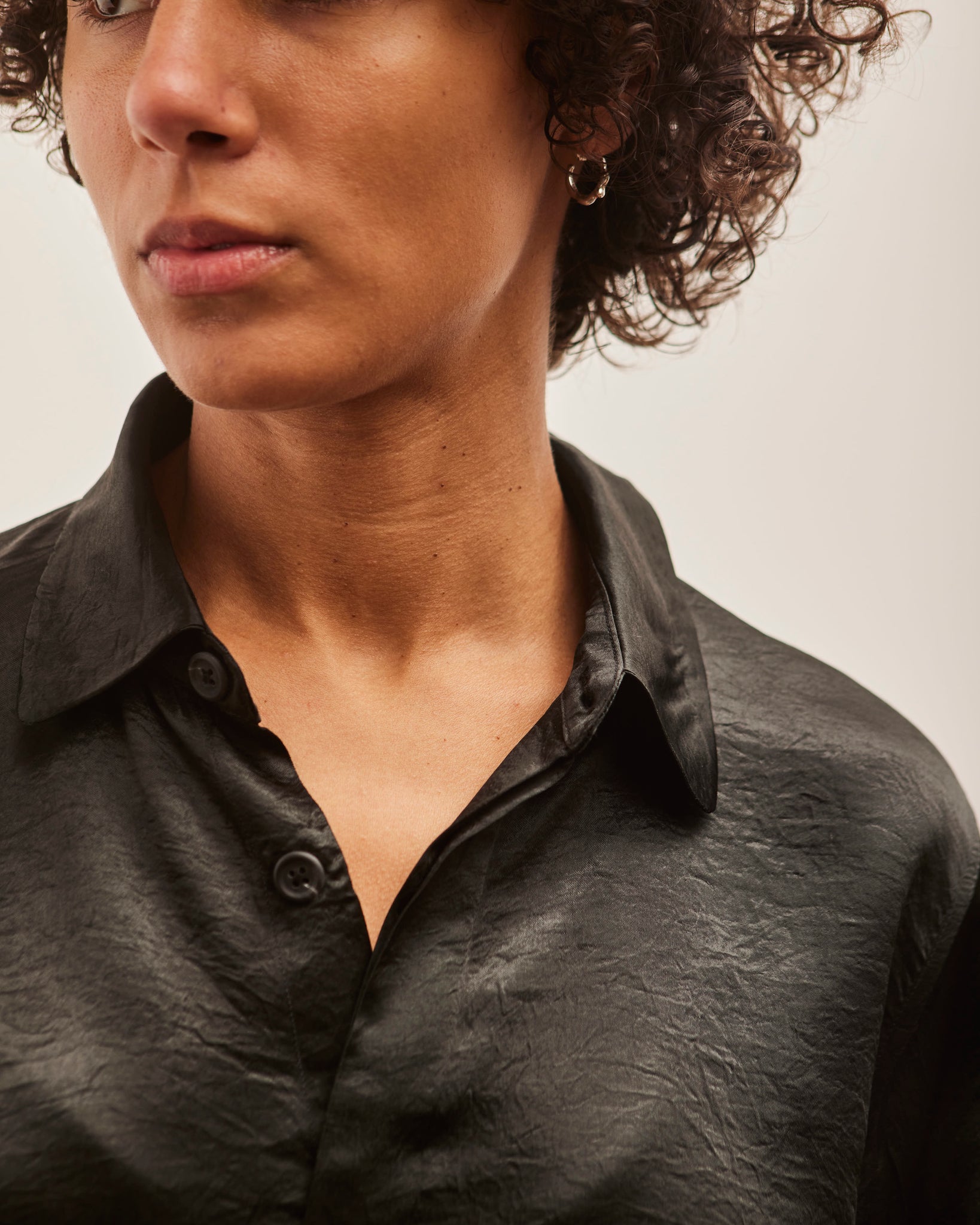 Lauren Manoogian Luster Shirt, Black