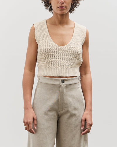 Lauren Manoogian Rack Shell, Ivory