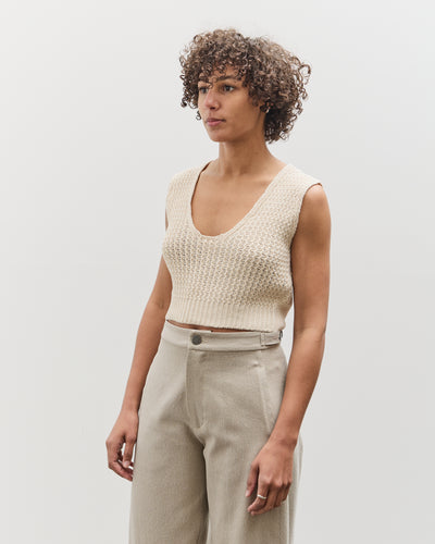 Lauren Manoogian Rack Shell, Ivory