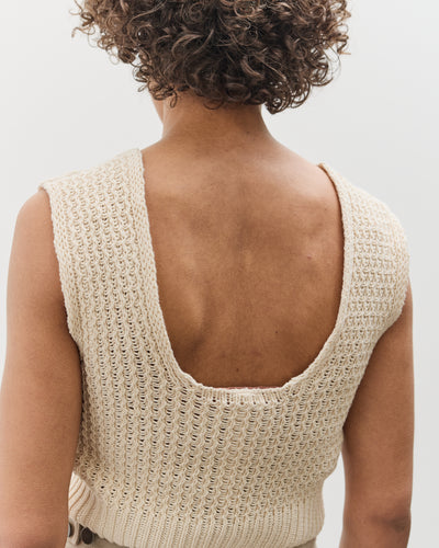 Lauren Manoogian Rack Shell, Ivory