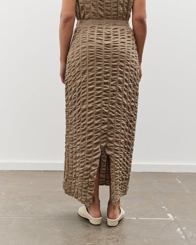 Lauren Manoogian Ruche Skirt, Earth