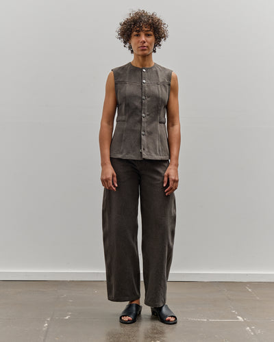 Lauren Manoogian Twill Bodice, Washed Black