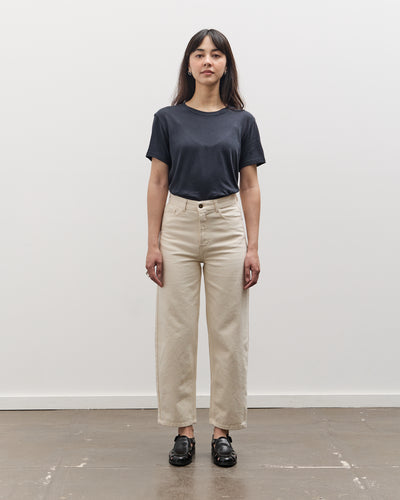 Merz b. Schwanen 1930's Barrel Fit Pants, Nature