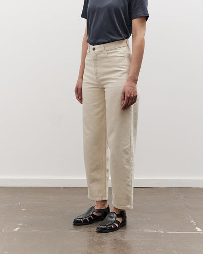Merz b. Schwanen 1930's Barrel Fit Pants, Nature