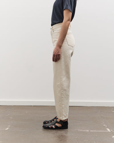 Merz b. Schwanen 1930's Barrel Fit Pants, Nature