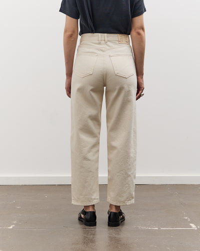 Merz b. Schwanen 1930's Barrel Fit Pants, Nature