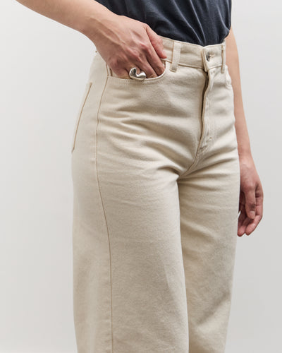 Merz b. Schwanen 1930's Barrel Fit Pants, Nature