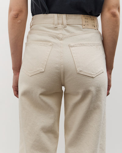 Merz b. Schwanen 1930's Barrel Fit Pants, Nature