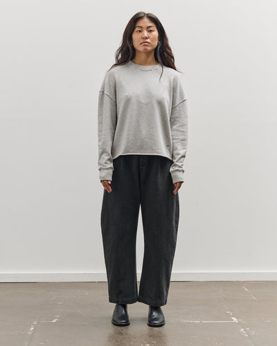 Merz b. Schwanen Open Edge Sweatshirt, Grey