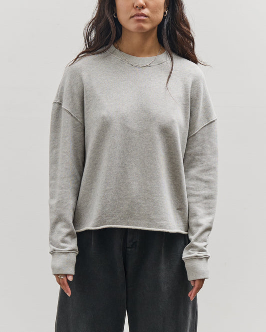 Merz b. Schwanen Open Edge Sweatshirt, Grey
