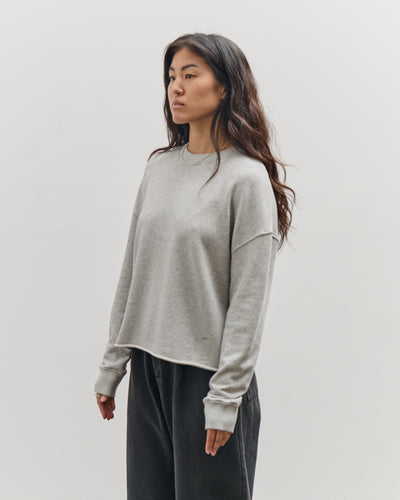Merz b. Schwanen Open Edge Sweatshirt, Grey