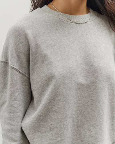 Merz b. Schwanen Open Edge Sweatshirt, Grey