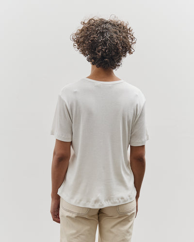 Mijeong Park Cotton Tencel Ribbed T-Shirt, White