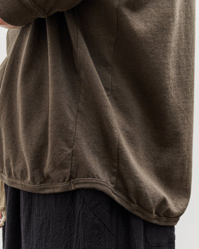 O-Project 3/4 Sleeve Tee, Green Grey