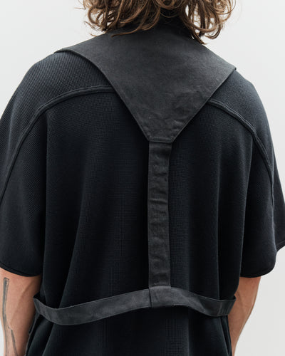 O-Project Denim Vest, Off-Black