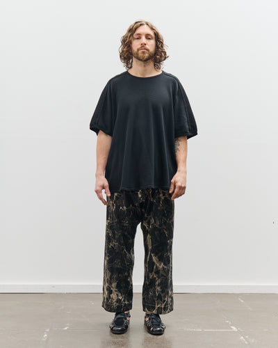 O-Project Oversized Sleeveless Tee, Black