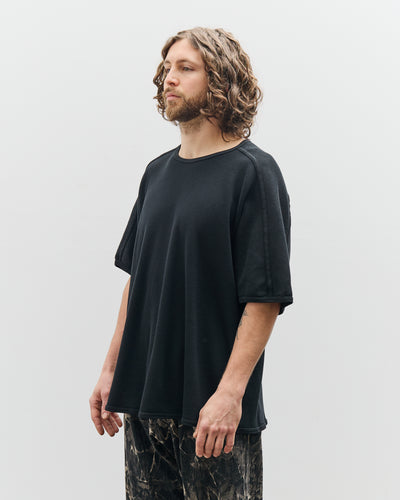 O-Project Oversized Sleeveless Tee, Black
