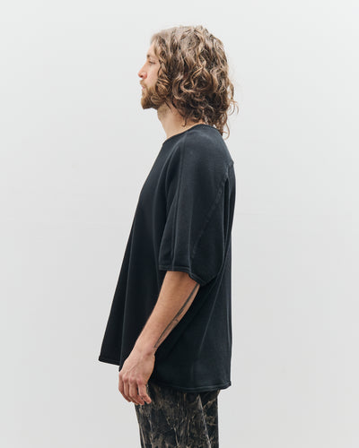 O-Project Oversized Sleeveless Tee, Black