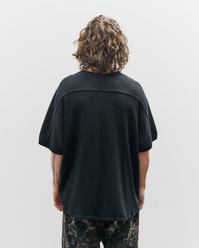 O-Project Oversized Sleeveless Tee, Black