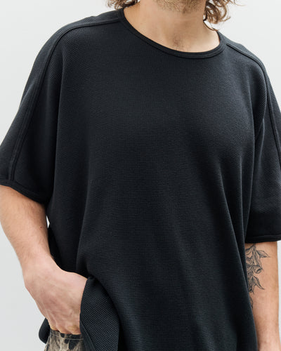 O-Project Oversized Sleeveless Tee, Black
