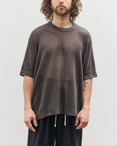 O-Project Basic Tee Mesh, Off-Black