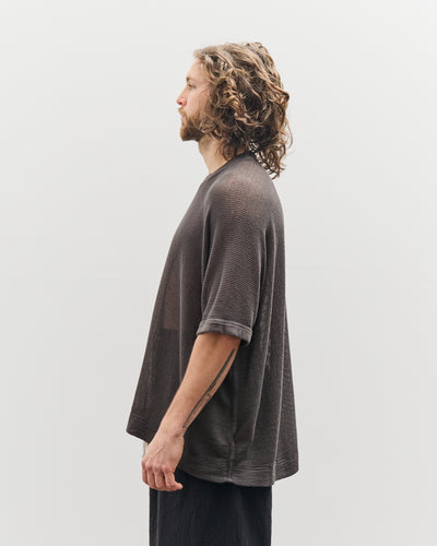 O-Project Basic Tee Mesh, Off-Black