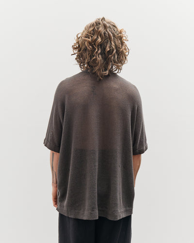 O-Project Basic Tee Mesh, Off-Black